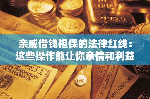武汉亲戚借钱担保的法律红线：这些操作能让你亲情和利益两不误