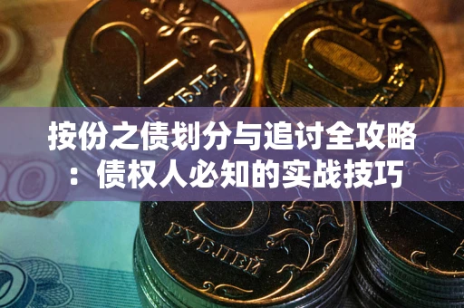 武汉按份之债划分与追讨全攻略：债权人必知的实战技巧