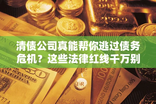 武汉清债公司真能帮你逃过债务危机？这些法律红线千万别踩
