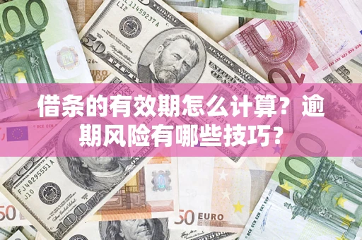 武汉借条的有效期怎么计算？逾期风险有哪些技巧？