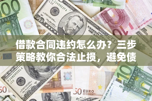武汉借款合同违约怎么办？三步策略教你合法止损，避免债务危机升级
